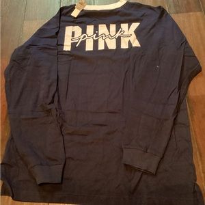 VS PINK LOGO TEE